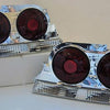 Smoke Red LED Tail Lights Fit For Nissan Skyline R33 GTR GTST Coupe 1995-1998