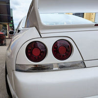 Smoke Red LED Tail Lights Fit For Nissan Skyline R33 GTR GTST Coupe 1995-1998 - image 7