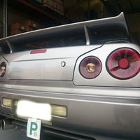 Smoke Red LED Tail Lights Fit For Nissan Skyline R34 GTR GTT Coupe 1999-2002 - image 8