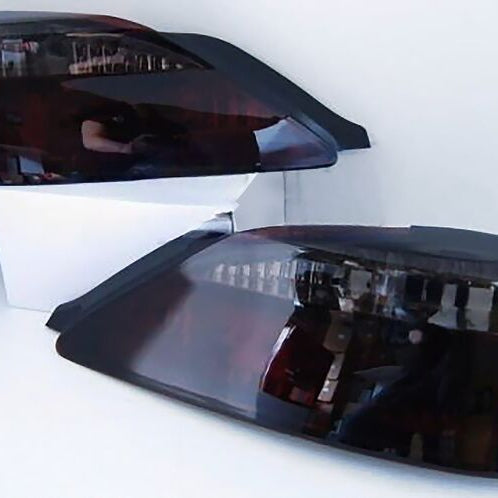 DMAX Smoke Red Taillights Fit For Nissan Silvia S15 200SX Spec R 1999-2002 - image 1