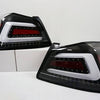V1 Black Full LED Tail Lights Dynamic Indicator Fit For Subaru WRX STI VA 2015-2021