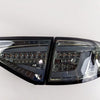 Spec D Smoke 3D LED Tail Light Dynamic Signal Fit For Subaru Impreza G3 WRX RS STI Hatchback