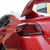 Clear Red Full LED V3 Dynamic Indicator LED Tail Lights Fit For Subaru WRX STI VA 2015-2021