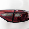 Spec D Smoke Red 3D LED Tail Light Dynamic Signal Fit For Subaru Impreza G3 WRX RS STI Hatchback