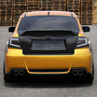 Spec D Glossy Black Sequential LED Taillights Fit For Subaru Impreza WRX STI Sedan G3 2008-2013 - image 3