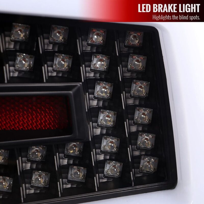 Spec D Glossy Black Sequential LED Taillights Fit For Subaru Impreza WRX STI Sedan G3 2008-2013 - image 9
