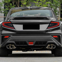 V4 Smoke Red LED Dynamic Taillights Fit For Subaru WRX VB 2022-2025 - image 4