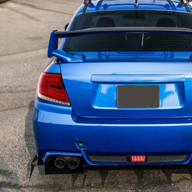 Spec D Clear Red LED Taillights Fit For Subaru Impreza WRX STI G3 4D 2008-2013 - image 2