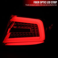 Spec D Clear Red LED Taillights Fit For Subaru Impreza WRX STI G3 4D 2008-2013 - image 5