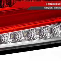 Spec D Clear Red LED Taillights Fit For Subaru Impreza WRX STI G3 4D 2008-2013 - image 8
