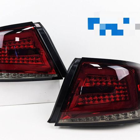Spec D Smoked Red Sequential LED Taillights Fit For Subaru Impreza WRX STI Sedan G3 2008-2013 - image 1