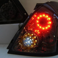 Smoke Full LED Tail Lights Fit For Suzuki Swift Sport Taillights 2004-2010 - image 3