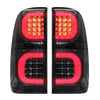 Tail Light Led Set Smoked Lens Fit For Toyota Hilux KUN26R SR SR5 04-14