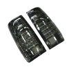 Tail Light Rear Lamp Fit For Toyota Landcruiser 80 Series Smoke Black LED Pair LH+RH
