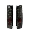 JDM Smoke Altezza Tail Lights Fit For Toyota Hiace Van 2004-2019