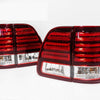 Clear Red LED Tail Lights Fit For Toyota Land Cruiser FJ100 LC100 1998-2007