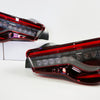 3D Light Bar Clear Red Tail Lights Dynamic Blinker Fit For Toyota 86 For Subaru BRZ ZN6 2012-2021