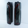 Black Edition Smoke Full LED Tail Lights Fit For Toyota Hiace Van 2004-2020