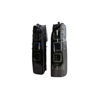 Smoke Black V3 3D Full LED Tail Lights Fit For Toyota Hiace Van 2004-2020 - image 2