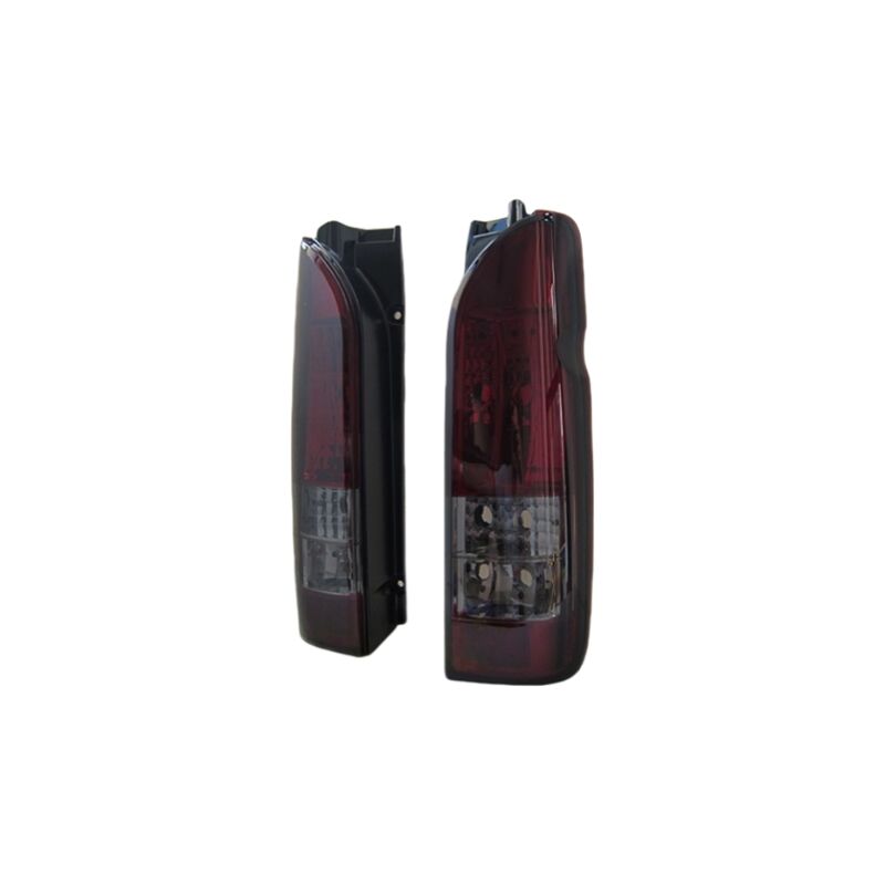 Smoke Red Tail Lights Fit For Toyota Hiace VAN 2004-2020 - image 1