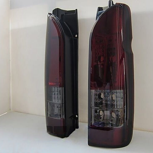 Smoke Red Tail Lights Fit For Toyota Hiace VAN 2004-2020 - image 4
