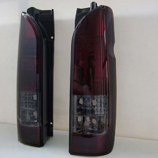 Smoke Red Tail Lights Fit For Toyota Hiace VAN 2004-2020 - image 5
