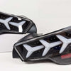 Black Lambo Style LED Taillights Fit For Toyota 86 Subaru BRZ ZN6 2012-2021