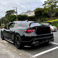 Smoke Lambo Style LED Taillights Fit For Toyota 86 Subaru BRZ ZN6 2012-2021 - image 9