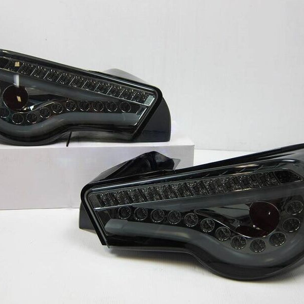 Smoke LED Dynamic Tail Lights Fit For Toyota 86 Subaru BRZ ZN6 2012-2021 - image 2