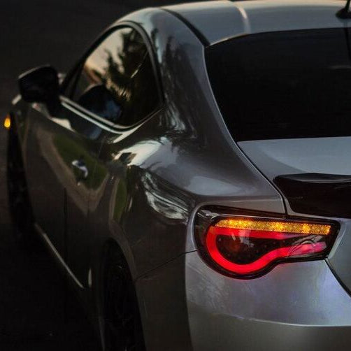 Smoke LED Dynamic Tail Lights Fit For Toyota 86 Subaru BRZ ZN6 2012-2021 - image 8