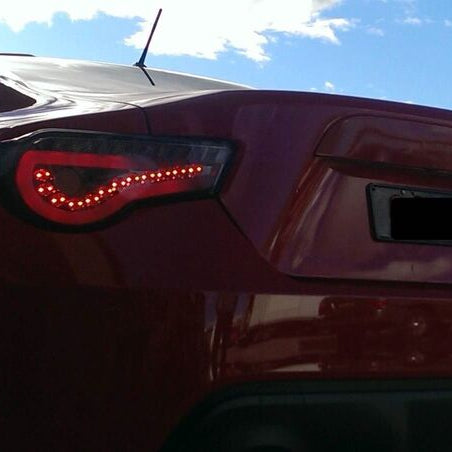 Smoke LED Dynamic Tail Lights Fit For Toyota 86 Subaru BRZ ZN6 2012-2021 - image 11