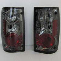 Smoke Altezza Black Tail Lights Fit For Toyota Hilux Ute 1989-1997 - image 2
