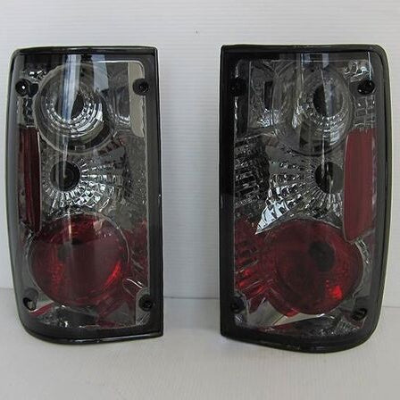 Smoke Altezza Black Tail Lights Fit For Toyota Hilux Ute 1989-1997 - image 2