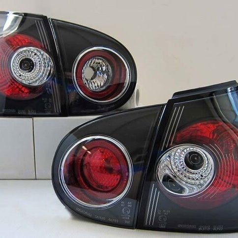 Black Altezza Taillights Fit For Volkswagon Golf V GTi R32 ABT 2003-2008 - image 3