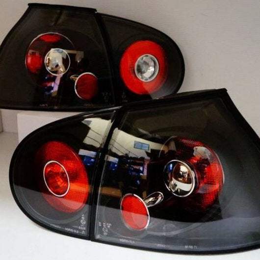 Black Altezza Tail Lights Fit For Volkswagen GOLF V GTI MK5 TSI TDI 2003-2008 - image 2