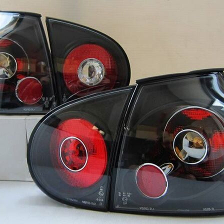 Black Altezza Tail Lights Fit For Volkswagen GOLF V GTI MK5 TSI TDI 2003-2008 - image 4
