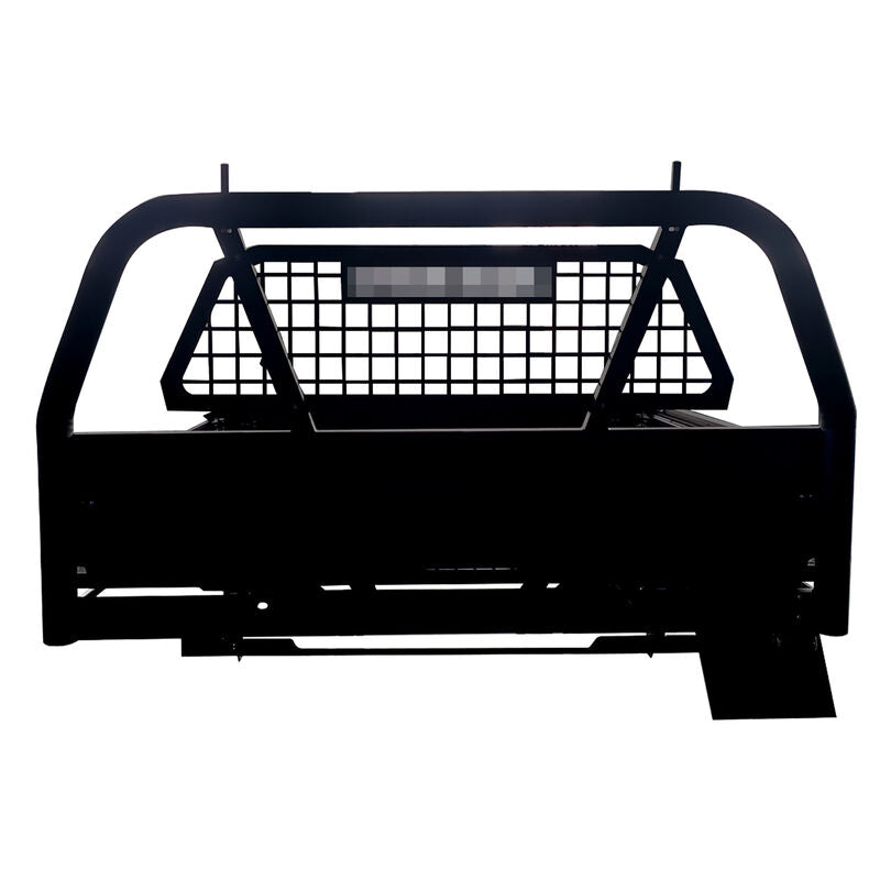 Black Powder Coated Heavy Duty Steel Flat Tray for Dual Cab Ute - image 5