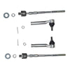 4Pcs Tie Rod End Rack End Fit For Subaru Forester SG Impreza WRX GD GG GH Liberty BD BG BE BH BL BP BM BR Outback BP BR 1998-ON 34141AA040