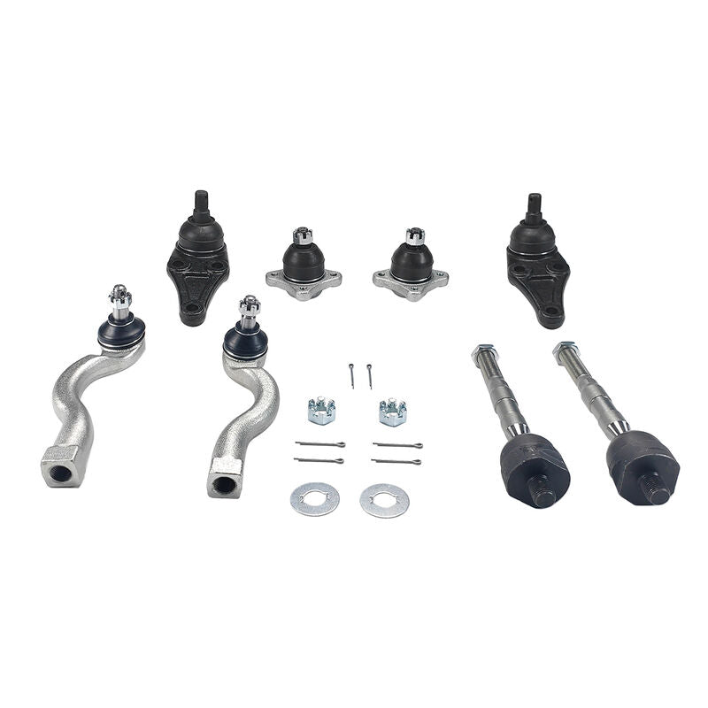 8Pcs Steering Rack Tie Rod Ends Ball Joints Fit For Mitsubishi Pajero NM NP NS NT 05/2000-03/2010 - image 4