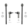 4Pcs Outer Tie Rod End Front Rack End Fit For Toyota Echo Yaris NCP13 2000-ON