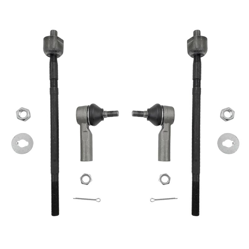 4Pcs Outer Tie Rod End Front Rack End Fit For Toyota Echo Yaris NCP13 2000-ON - image 1