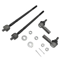 4Pcs Outer Tie Rod End Front Rack End Fit For Toyota Echo Yaris NCP13 2000-ON - image 2