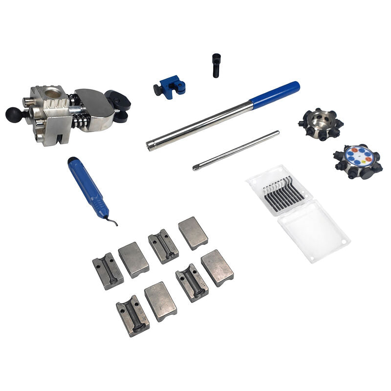 Brake Line Flaring Tool Kit 45°&37° Single Bubble Double Flare 3/16"~3/8" Tubes - image 4