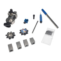 Brake Line Flaring Tool Kit 45°&37° Single Bubble Double Flare 3/16"~3/8" Tubes - image 5