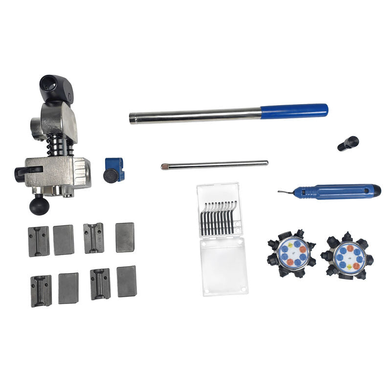 Brake Line Flaring Tool Kit 45°&37° Single Bubble Double Flare 3/16"~3/8" Tubes - image 8