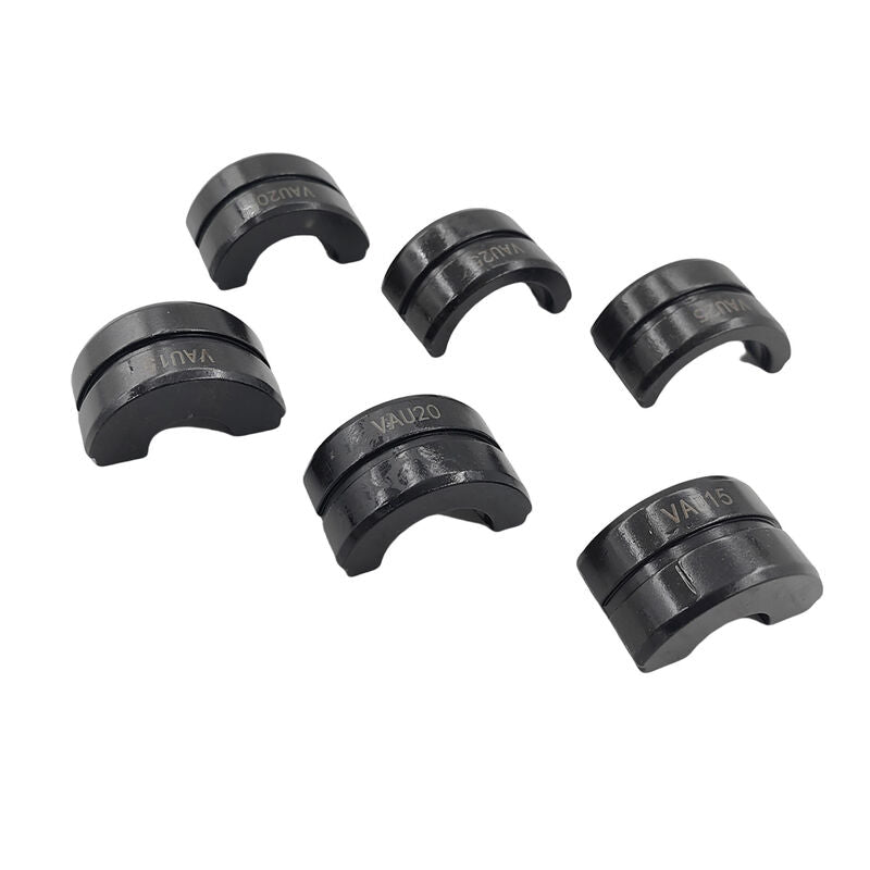 Copper Stainless Pipe Crimper Tube Press Plumbing Fitting Crimping 7 x Dies - image 3