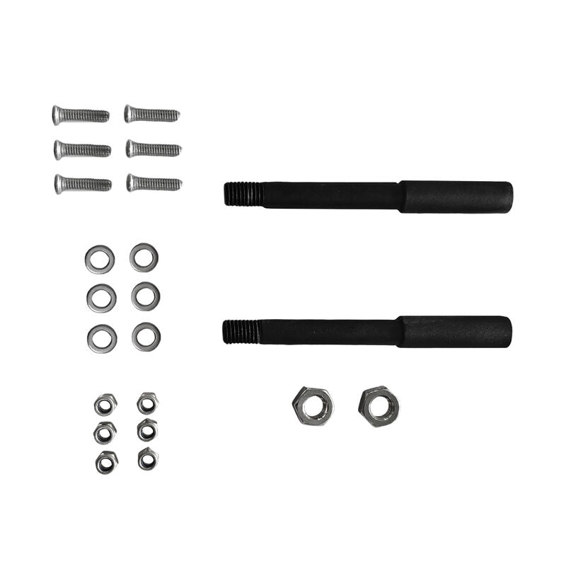 Black Powder Coated Aluminium Rear Ladder Rack - image 5