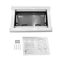 RV Caravan Push Out Flat Window Rounded Corner 350x500mm Fit For RVs Campers Mobile Homes - image 1