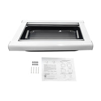 RV Caravan Push Out Flat Window Rounded Corner 350x500mm Fit For RVs Campers Mobile Homes - image 2