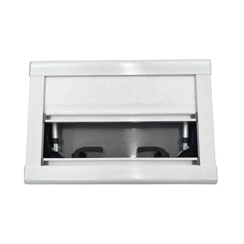 RV Caravan Push Out Flat Window Rounded Corner 350x500mm Fit For RVs Campers Mobile Homes - image 5